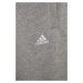 Detské tepláky adidas G 3S šedá farba, melanžové