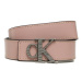 Calvin Klein Jeans Dámsky opasok Mono Hardware Leather Belt 30mm K60K610364 Ružová