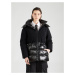 Karl Lagerfeld Zimná bunda  čierna