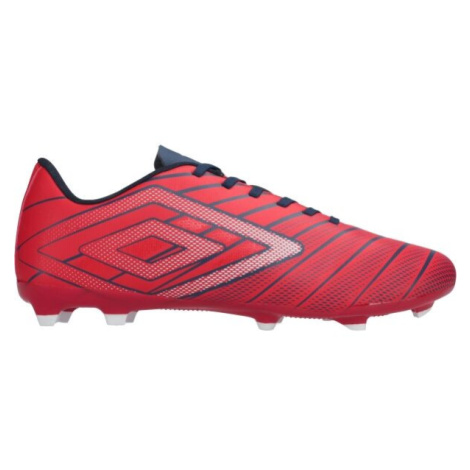 Umbro VELOCITA ELIXIR LEAGUE FG Pánske kopačky, červená, veľkosť 40.5