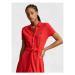 Polo Ralph Lauren Košeľové šaty Btn Polo Drs 211913304002 Červená Regular Fit