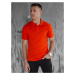 Oranžové pánske polo tričko Dstreet PX0609