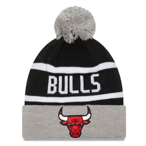 Detská zimná čapica New Era NBA Chicago Bulls Kids Black Beanie