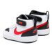 Nike Sneakersy Court Borough Mid 2 (TDV) CD7784 110 Biela