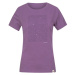 Hannah SELIA Dámske bavlnené tričko, fialová, veľkosť
