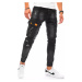 Čierne kapsáčové džínsy UX3256
