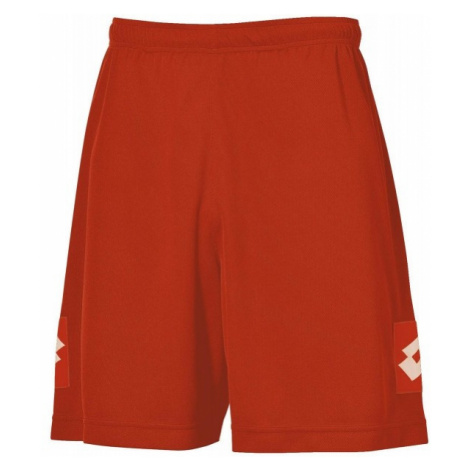 Lotto SHORT SPEED JR Juniorské futbalové šortky, červená, veľkosť