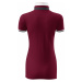 Malfini premium Collar up Dámska polokošeľa 257 garnet