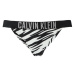 Calvin Klein INTENSE POWER-BRAZILIAN-PRINT Dámske plavkové nohavičky, čierna, veľkosť