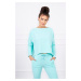 Set s oversized halenkou mint UNI