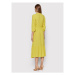 Marella Košeľové šaty Teramo 32211221 Žltá Regular Fit