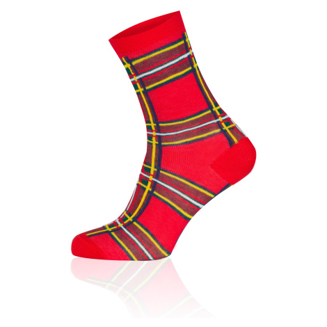 SANTA Long Socks - Red/Colorful Italian Fashion