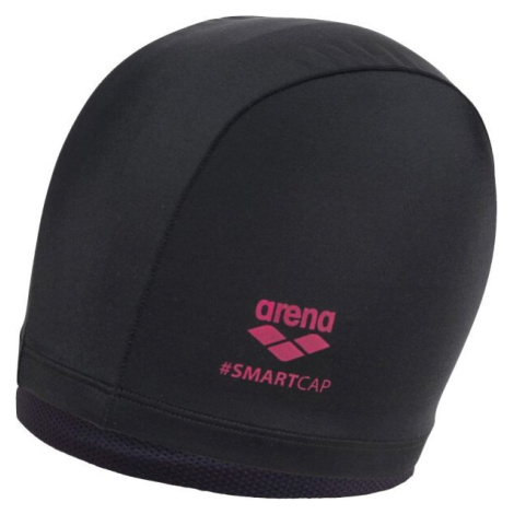 Arena SMART CAP SWIMMING Plavecká čiapka na dlhé vlasy, čierna, veľkosť