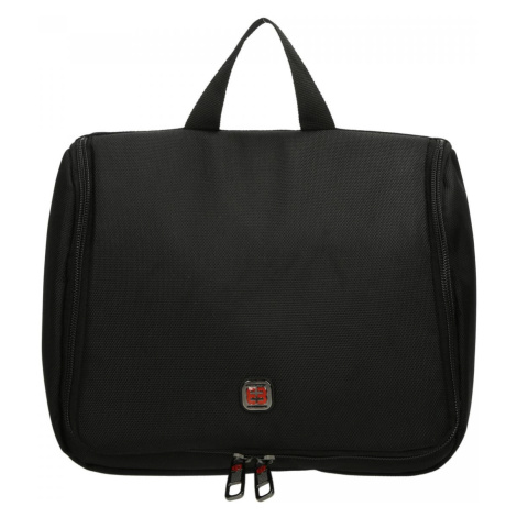 Enrico Benetti cestovná kozmetická taška s organizérom Cornell - čierna