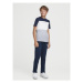 Jack&Jones Junior Teplákové nohavice Gordon 12257312 Tmavomodrá Slim Fit