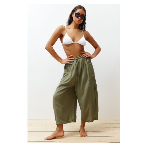 Trendyol Khaki Woven Trousers