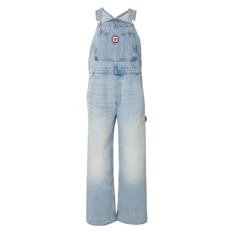 Monki Rifle na traky  modrá denim