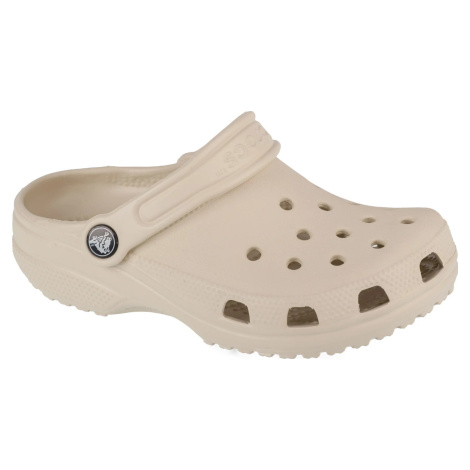 Béžové detské nazuváky Crocs Classic Clog Kids 206991-2Y2