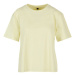 Build Your Brand Dámske voľné tričko BY211 Soft Yellow