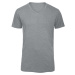 B&amp;C Pánske tričko TM057 Heather Light Grey