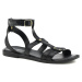 Polaris 319132.z 2Fx Black Woman Flat Sandals