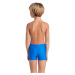 Arena boys kikko v swim short graphic blue china/calypso coral