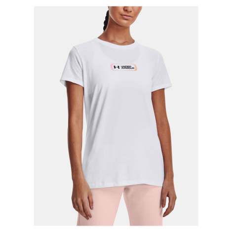 Under Armour T-Shirt UA GRADIENT PILL SS-WHT - Women