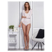 Dámske svetlo ružové body s prekrížením PL-BO-1413.01-light pink