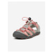 Ružovo-šedé dievčenské sandále SAM 73 Atbera