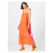FRNCH PARIS Letné šaty 'Rawen'  oranžová / eozín
