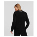 Mikina Karl Lagerfeld Seasonal Logo Sweatshirt Black