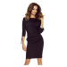 Sports Dress with Wrapper Sleeves Bergamo - Black