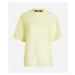 Tričko Karl Lagerfeld Organza T-Shirt Žltá