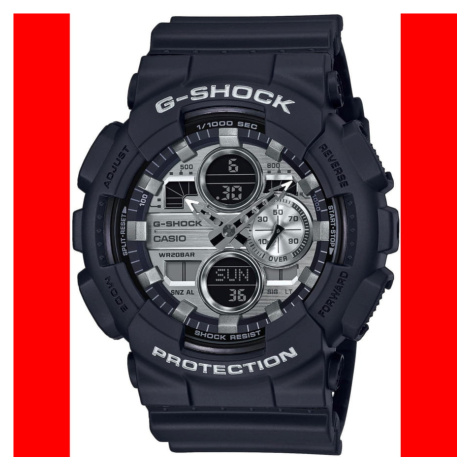 Casio G-Shock GA 140GM-1A1ER čierne / strieborné