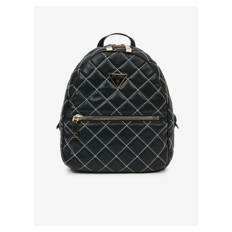 Guess Cessily Black Women's Small Backpack - Women's