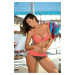 Athena Green-Coral M-552 Coral-khaki swimsuit