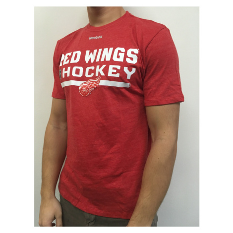 Detroit Red Wings pánske tričko Locker Room 2016 red Reebok