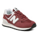 New Balance Sneakersy U574MR2 Bordová