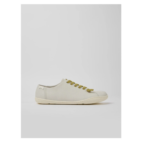 White Women's Leather Sneakers Camper Peu Cami - Women