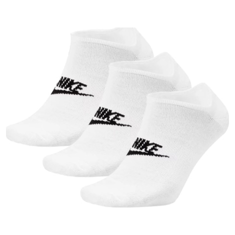 Biela súprava ponožiek Nike Sportswear Everyday Essential 3-Pack Socks DX5075-100