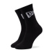 New Era Súprava 3 párov vysokých ponožiek unisex Flag Crew 13113643 Čierna