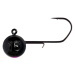 Monkey lures jigová hlavička mnky hook black pink 3 ks 4/0 - 15 g