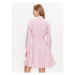 Polo Ralph Lauren Každodenné šaty 211915565001 Ružová Regular Fit