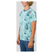 Rafiki Slack Print Pánske lezecké tričko z organickej bavlny 10029732RFX eggshell blue