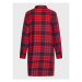 DKNY Nočná košeľa YI2322591 Červená Relaxed Fit