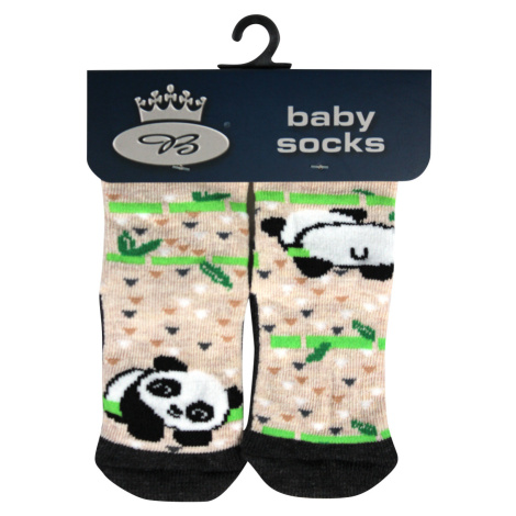 Boma Dora Dojčenské ponožky BM000002527300101305 panda