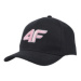 Dievčenská šiltovka 4F JUNIOR BASEBALL CAP-4FJWSS24ACABF246-21S-BLACK