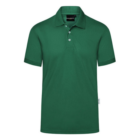 Karlowsky Pánske polo tričko KY143 Forest Green (ca. Pantone 554C)