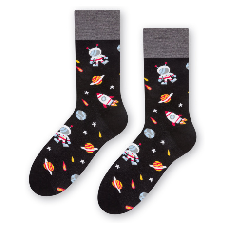 Socks 084-015 Black Black Steven