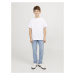 Jack & Jones Junior Džínsy 'JJIGlenn JJOriginal'  modrá denim